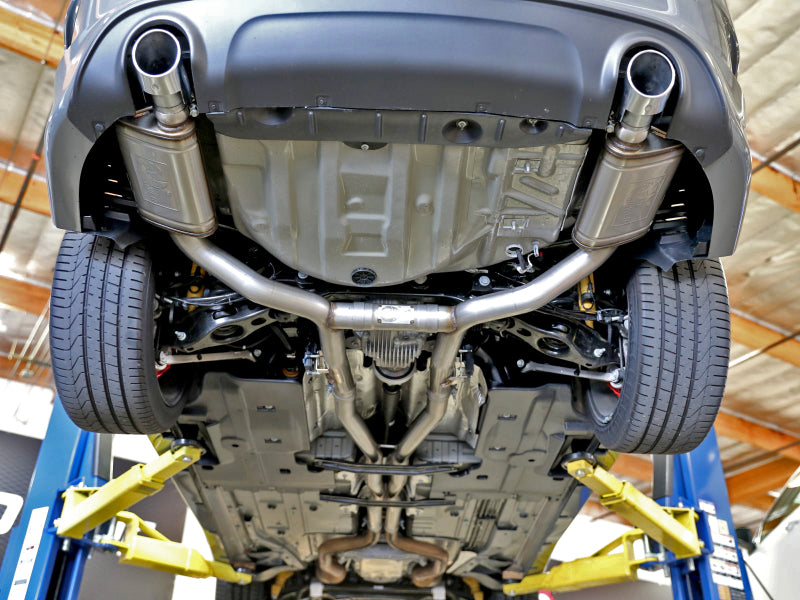 aFe MACH Force-Xp 3in 304 SS Cat-Back Exhaust 15-20 Dodge Charger Hellcat V8-6.2L (sc) / 392 V8-6.4L Catback aFe