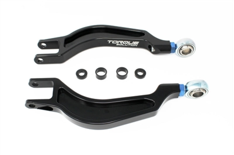 Torque Solution 7075 Billet Aluminum High Clearance Rear Traction Arms: Nissan GT-R R35 Control Arms Torque Solution