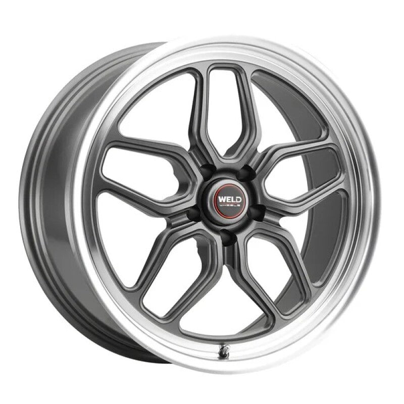 Weld S108 22X8.5 Laguna 5X127 ET06 BS5.00 Gloss Gun Diamond Lip 78.1 Wheels - Cast Weld