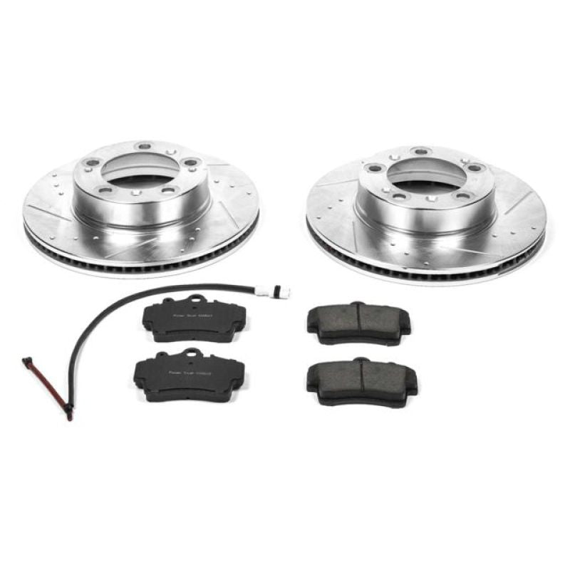 Power Stop 97-04 Porsche Boxster Front Z23 Evolution Sport Brake Kit Brake Kits - Performance D&S PowerStop