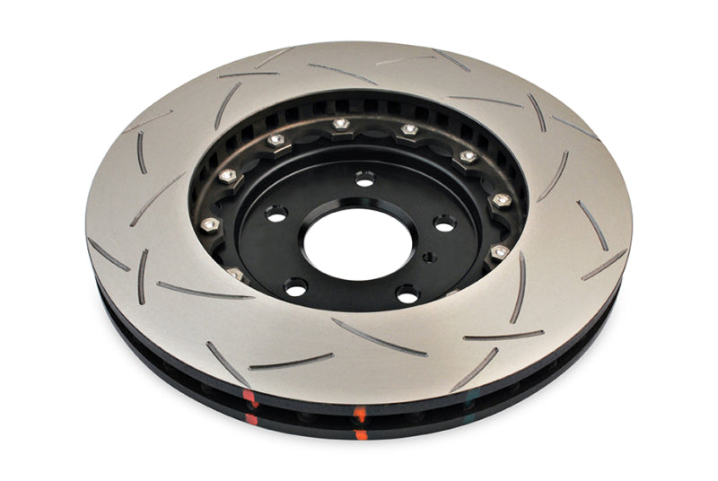 DBA 03-07 350Z / 03-04 G35 w/ Brembo Front Slotted 5000 Series 2 Piece Rotor Assembled w/ Black Hat Brake Rotors - 2 Piece DBA