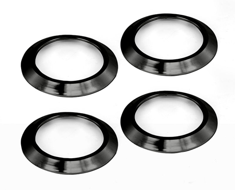 Rugged Ridge AC Vent Bezels Black 07-10 Jeep Wrangler JK Interior Lighting Rugged Ridge