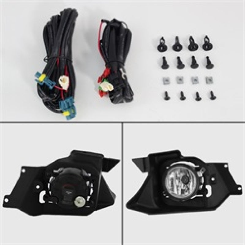 Spyder Honda CRV 2012-2014 OEM Fog Lights W/Switch Clear FL-HCRV2012-C Fog Lights SPYDER