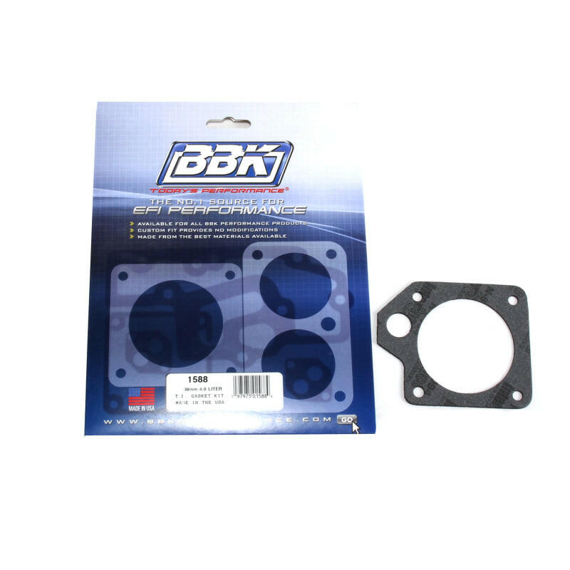 BBK 89-02 Ford Ranger Explorer 4.0 66mm Throttle Body Gasket Kit Air Intake Components BBK