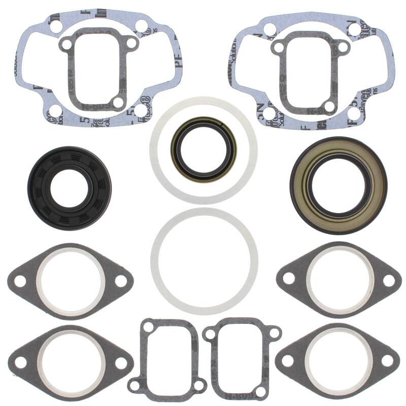 Vertex Gaskets 1981 Kawasaki Drifter FC/2 Complete Gasket Kit w/ Oil Seals Engine Hardware Vertex Pistons