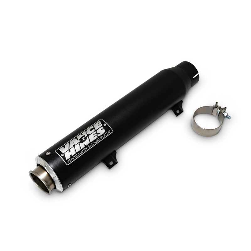 Vance & Hines 2025 Narrow Tire Softail Supersport Slip-On - Black Powersports Exhausts Vance and Hines