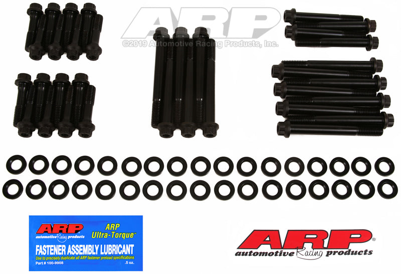 ARP SB Chevy w/12-Rollover Brodix head bolt kit Head Stud & Bolt Kits ARP