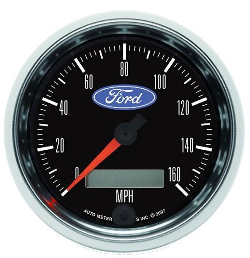 Autometer Ford 3-3/8in. 160MPH Electric Programmable Speedometer Gauge Gauges AutoMeter