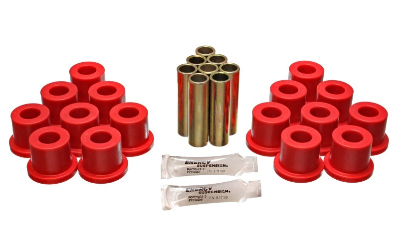 Energy Suspension Spring Bushings - Red Bushing Kits Energy Suspension