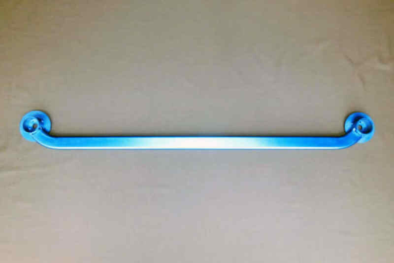 Cusco Power Brace Rear Member Steel Oval Shaft - 2019+ Toyota RAV4 2WD Chassis Bracing Cusco