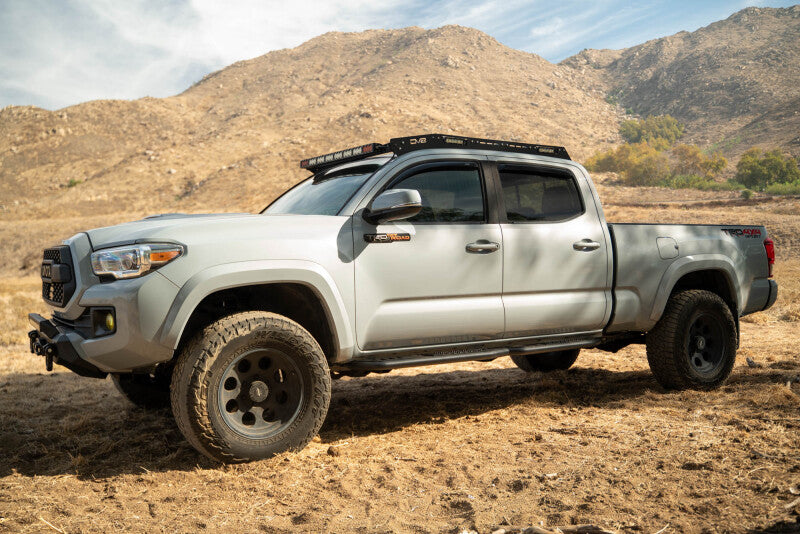 DV8 Offroad 16-23 Toyota Tacoma Crew Cab OE Plus Side Steps Side Steps DV8 Offroad