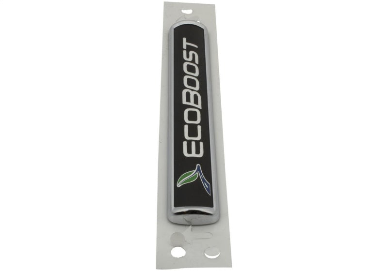 Ford Racing Black/Silver EcoBoost Emblem 3-1/2in x 9/16in - Set of 2 Other Body Components Ford Racing