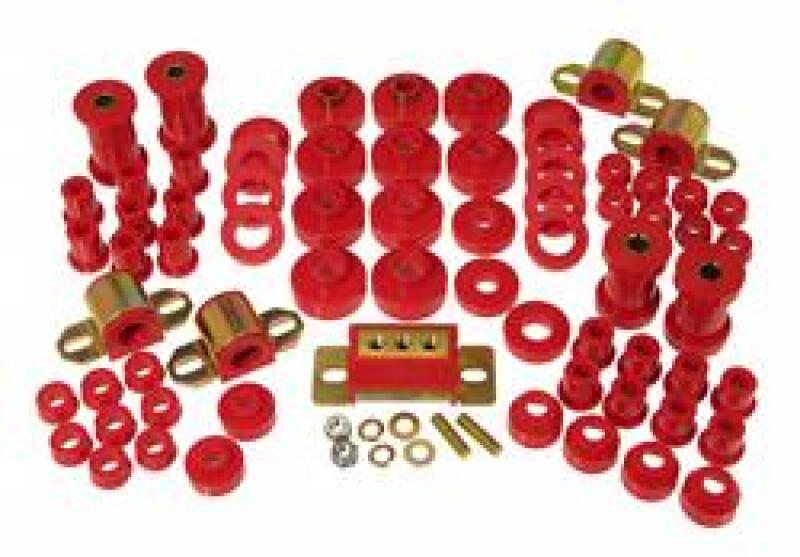 Prothane 76-79 Jeep CJ5/7 Total Kit - Red Bushings - Full Vehicle Kits Prothane