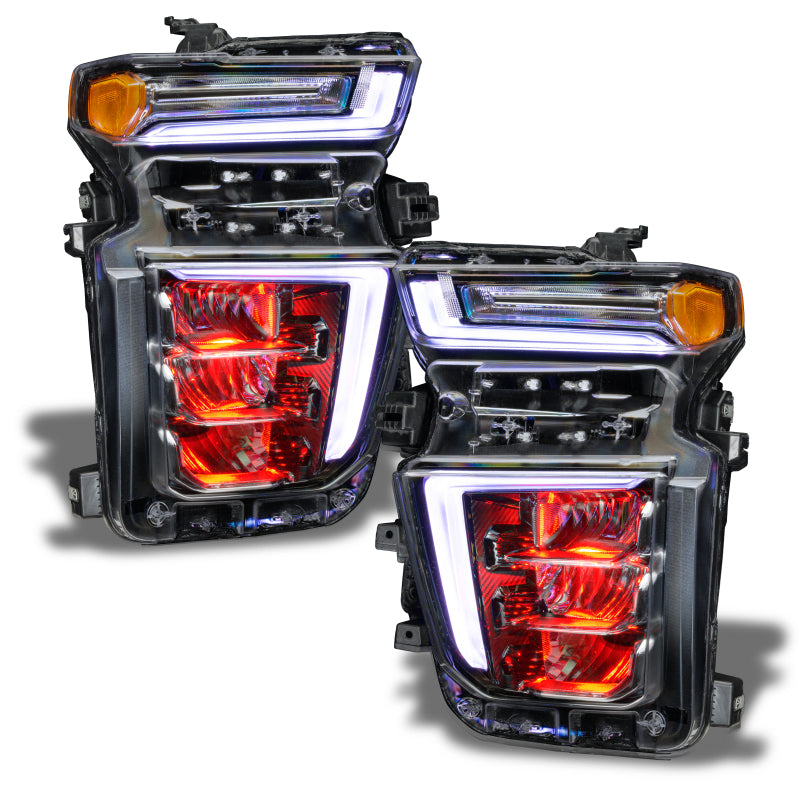 Oracle 20-21 Chevy Silverado HD 2500RGB Headlight Demon Eye Kit - w/o Controller Headlights ORACLE Lighting