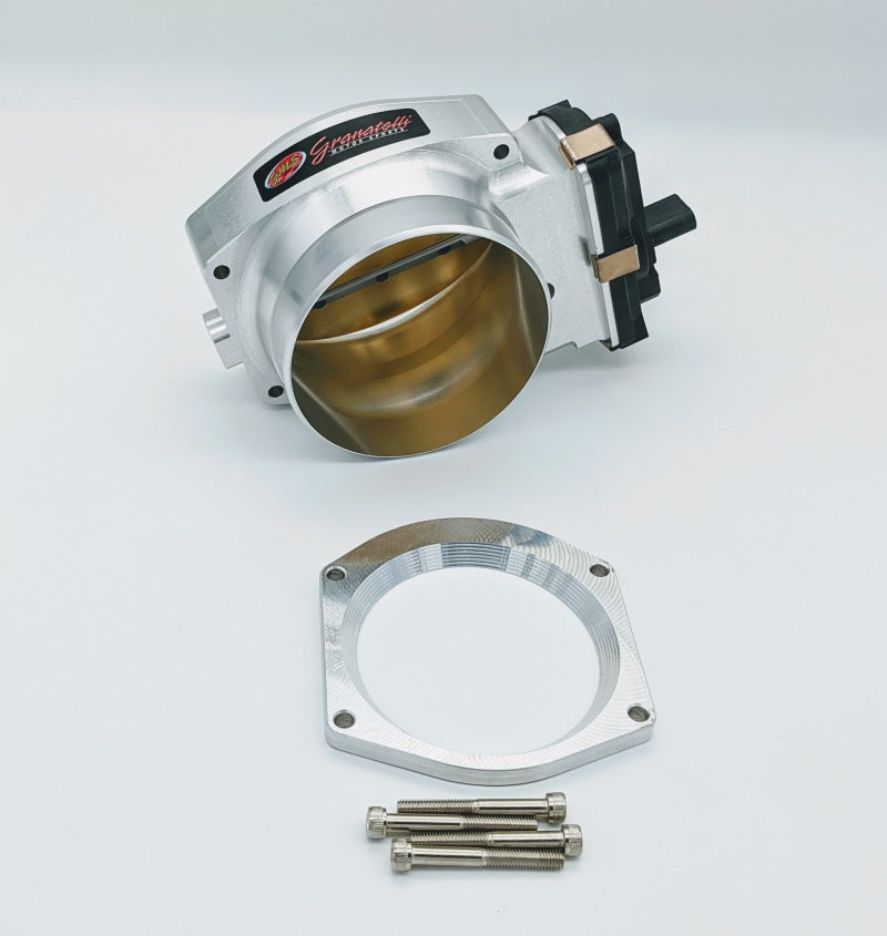 Granatelli 13-20 GM LT1/LT4/LT5 Drive-By-Wire 112mm Throttle Body - Natural Throttle Bodies Granatelli Motor Sports