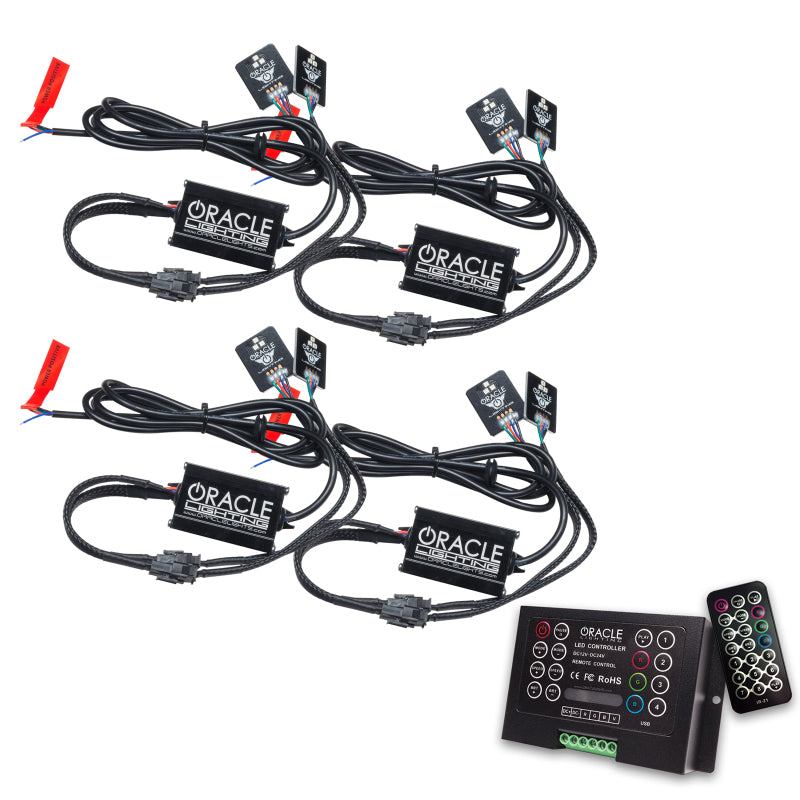 Oracle 2022 Ford Maverick RGB Headlight Demon Eye Kit - ColorSHIFT w/2.0 Controller Headlights ORACLE Lighting