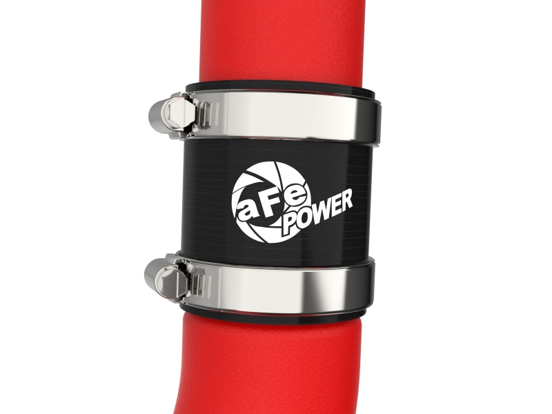 AFE 19-22 Hyundai Veloster N BladeRunner Aluminum Hot & Cold Charge Pipe Kit - Red Intercoolers aFe