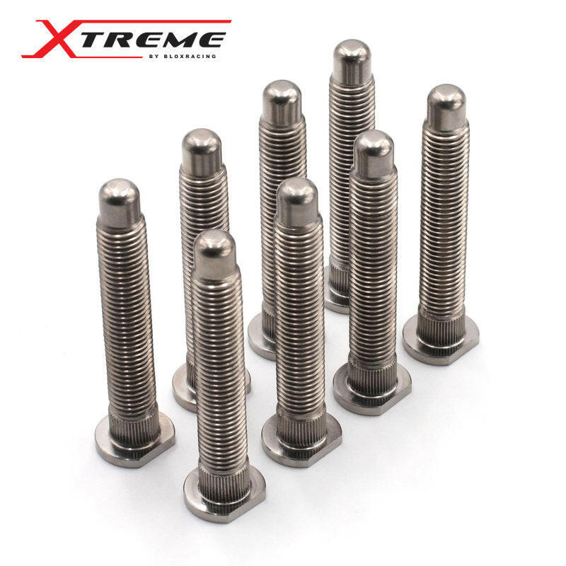 BLOX Racing Honda Xtreme Titanium Wheel Studs 12 x 1.50mm - Set of 8 Wheel Studs BLOX Racing