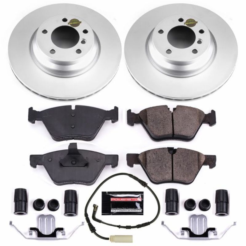 Power Stop 2006 BMW 330i Front Z23 Evolution Sport Coated Brake Kit Brake Kits - Performance D&S PowerStop