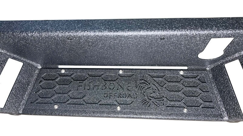 Fishbone Offroad 2019+ Ram 1500 Rear Bumper - Black Bumpers - Steel Fishbone Offroad