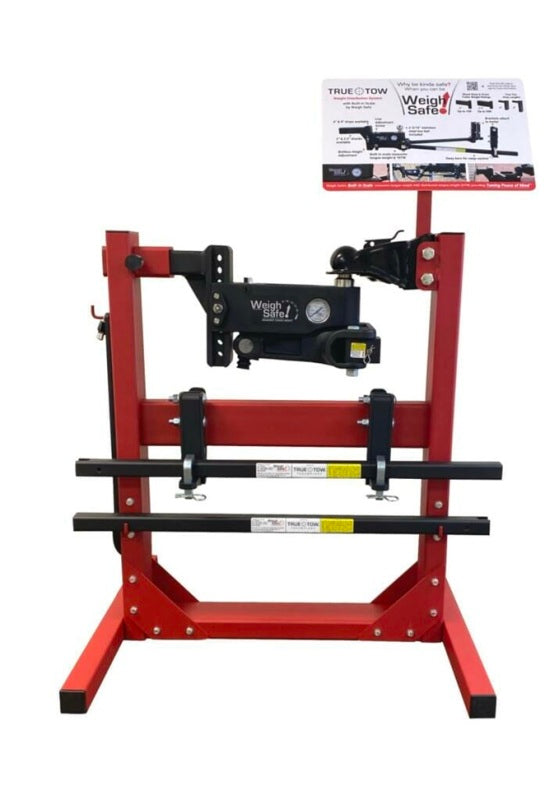 Weigh Safe Weight Distribution POP Display Stand - Red POP Displays Weigh Safe