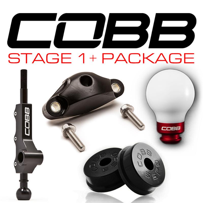 Cobb Subaru 08+ WRX / 05-09 LGT/OBXT / 06-08 FXT 5MT Stage 1+ Drivetrain Package Shifters COBB