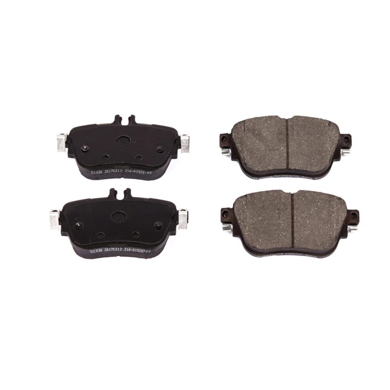 Power Stop 17-19 Mercedes-Benz E300 Rear Z16 Evolution Ceramic Brake Pads Brake Pads - OE PowerStop