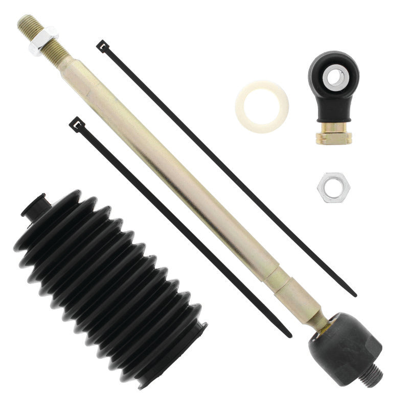 QuadBoss 12-18 Polaris RZR 570 EFI Steering Rack Tie Rod Assembly Kit - Left Inner & Outer Tie Rods QuadBoss