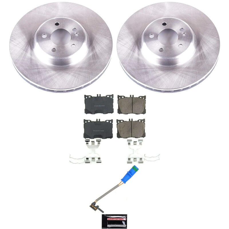 Power Stop 22-23 Mercedes-Benz E53 AMG Front Autospecialty Brake Kit Brake Kits - OE PowerStop