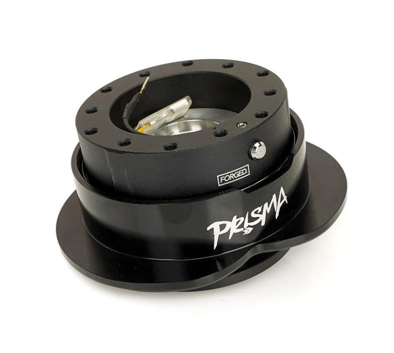 NRG Heart Quick Release Kit Gen 143 - Black Body / Black Heart Ring Quick Release Adapters NRG