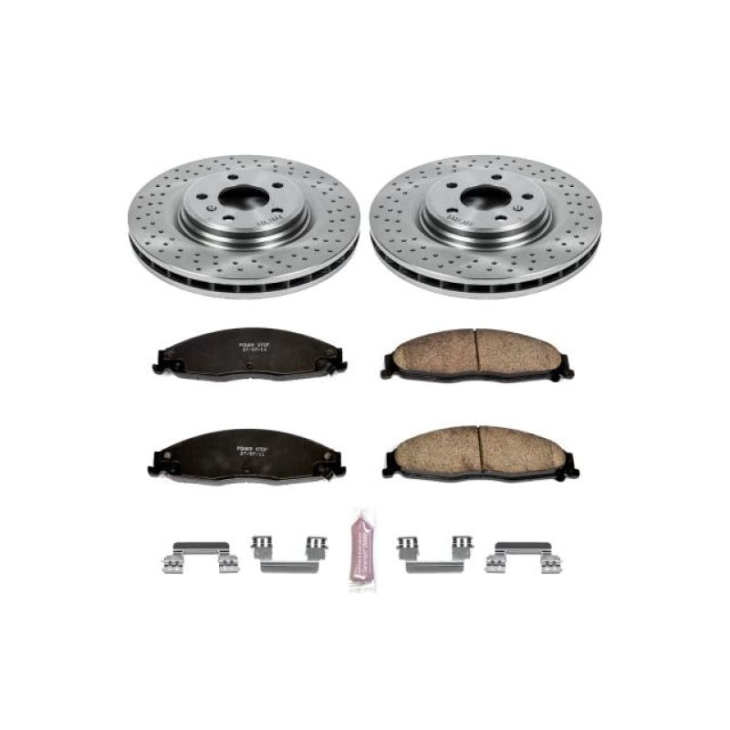 Power Stop 05-08 Pontiac Grand Prix Front Autospecialty Brake Kit Brake Kits - OE PowerStop