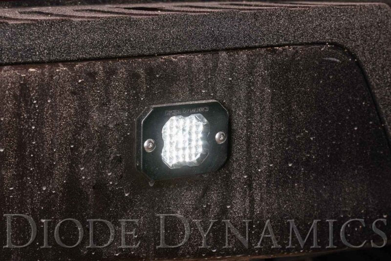 Diode Dynamics Stage Series C1 LED Pod Sport - White Flood Flush ABL (Pair) Light Accessories and Wiring Diode Dynamics