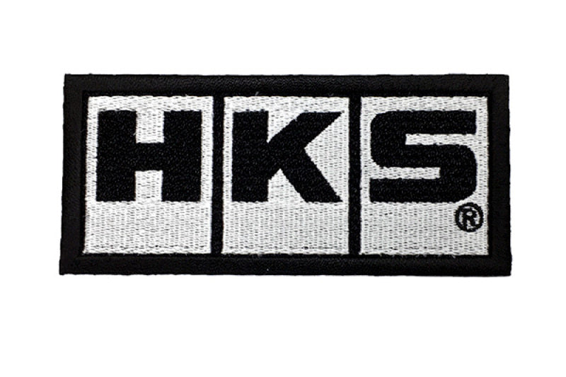 HKS PATCH HKS W105 WHITE Marketing HKS