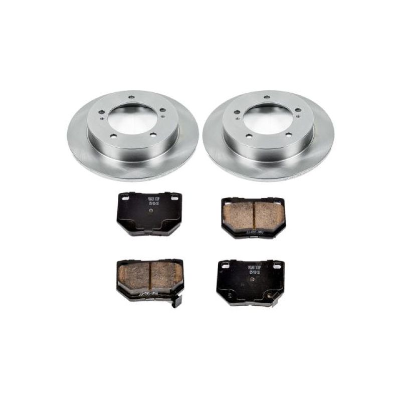 Power Stop 06-07 Subaru Impreza Rear Autospecialty Brake Kit Brake Kits - OE PowerStop