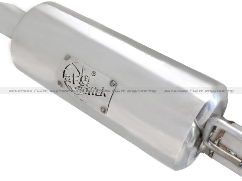 aFe Takeda Exhaust Cat-Back 304 Stainless Steel 11-14 Nissan Juke L4 1.6L (t) Polished Tip Catback aFe