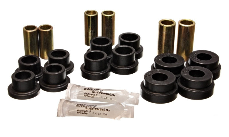 Energy Suspension 64-75 BMW 2002 Black Front Control Arm Bushing Set Bushing Kits Energy Suspension