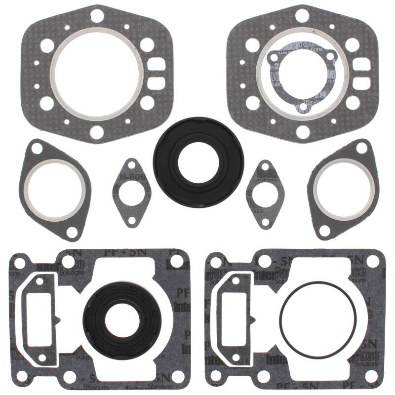 Vertex Gaskets 1978 Arctic Cat El Tigre 5000 Complete Gasket Kit w/ Oil Seals Engine Hardware Vertex Pistons