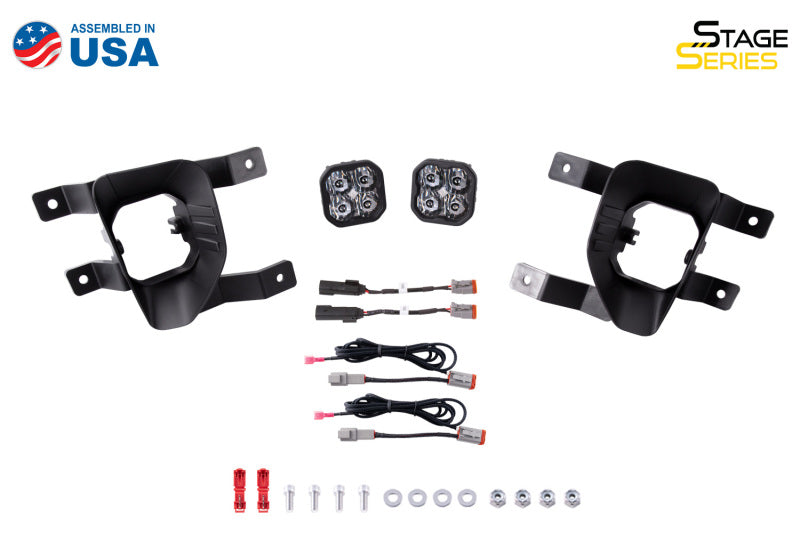 Diode Dynamics SS3 Max Type SV1 Kit ABL - Yellow SAE Fog Light Accessories and Wiring Diode Dynamics