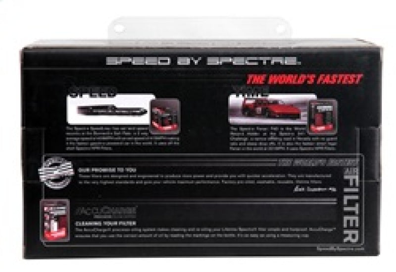 Spectre Adjustable Conical Air Filter 9-1/2in. Tall (Fits 3in. / 3-1/2in. / 4in. Tubes) - Black Air Filters - Universal Fit Spectre