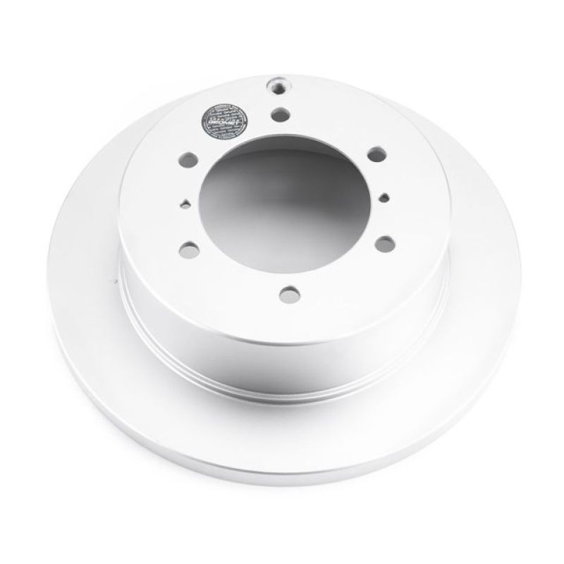 Power Stop 92-00 Mitsubishi Montero Rear Evolution Geomet Coated Rotor Brake Rotors - OE - Cryo PowerStop