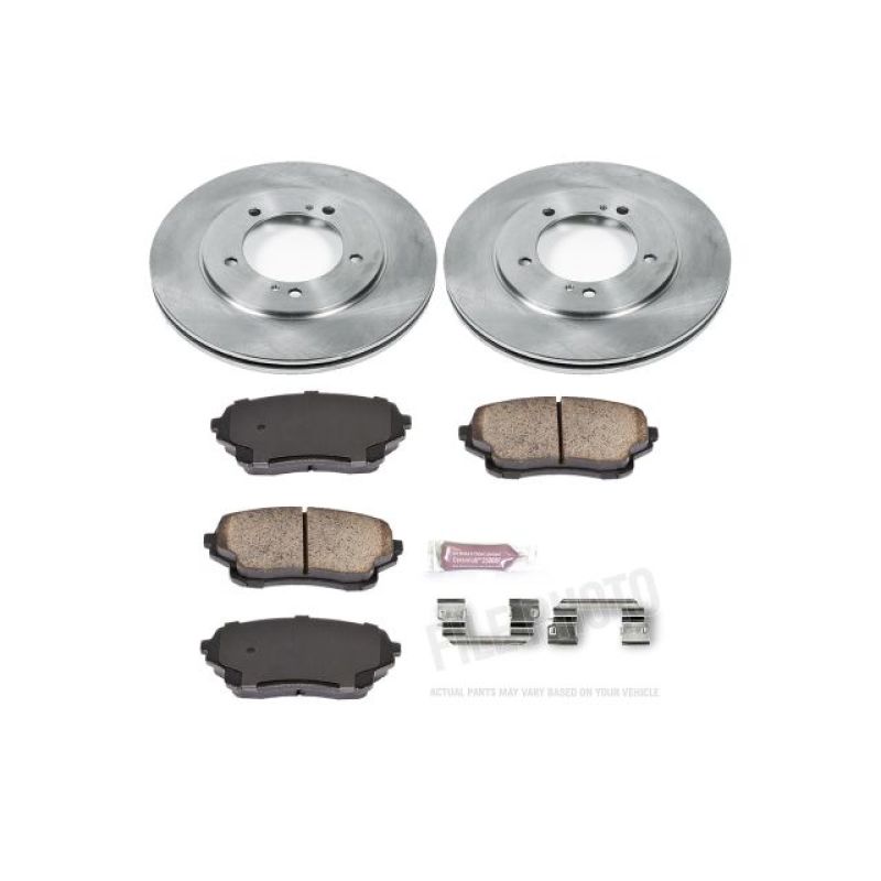 Power Stop 04-06 Suzuki XL-7 Front Autospecialty Brake Kit Brake Kits - OE PowerStop