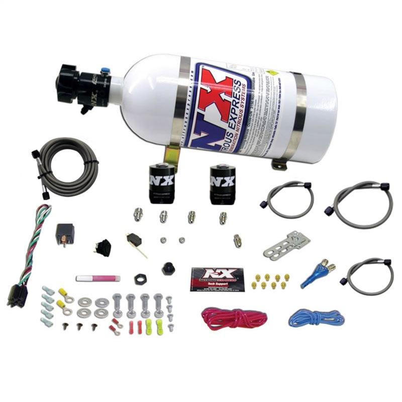 Nitrous Express Ford EFI Race Single Nozzle Nitrous Kit (100-250HP) w/10lb Bottle Nitrous Systems Nitrous Express