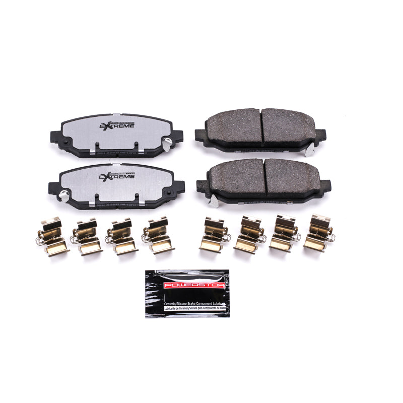Power Stop 18-19 Jeep Wrangler Rear Z36 Truck & Tow Brake Pads w/Hardware Brake Pads - Performance PowerStop
