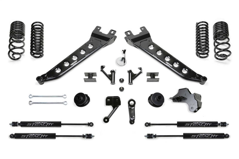 Fabtech 19-22 Ram 2500 4WD 5in Radius Arm Kit w/Stealth Lift Kits Fabtech