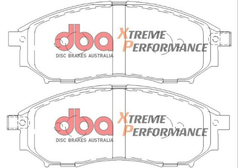 DBA 09 Nissan 350Z / 05-08 Infiniti G35 w/o Brembo XP650 Front Brake Pads Brake Pads - Performance DBA