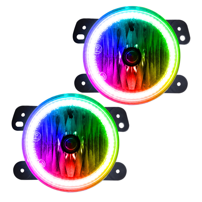 Oracle 07-09 Jeep Wrangler JK SMD FL - ColorSHIFT - Dynamic Fog Lights ORACLE Lighting