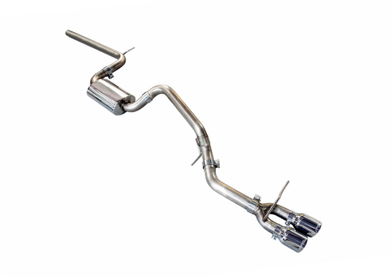 AWE Tuning VW MK7 Golf SportWagen Track Edition Exhaust w/Chrome Silver Tips (90mm) Catback AWE Tuning