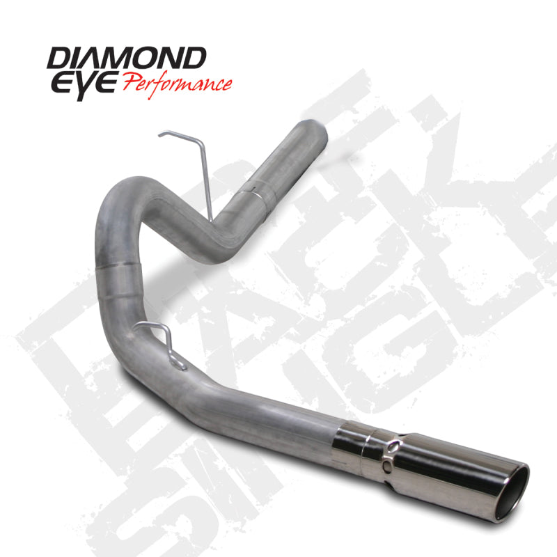 Diamond Eye KIT 4in DPF-BACK Single AL: 11-12 CHEVY 6.6L 2500/350 DPF Back Diamond Eye Performance