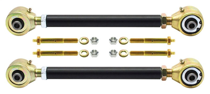 RockJock TJ/LJ Johnny Joint Adjustable Control Arms Rear Upper Double Adjustable Greasable Pair Control Arms RockJock
