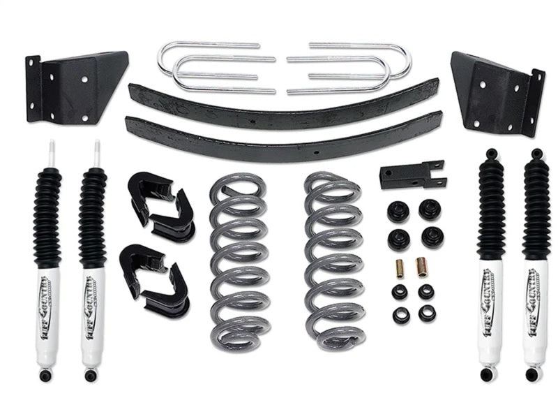 Tuff Country 73-79 Ford F-150 4X4 4in Performance Lift Kit (w/2.5in Wide Rear Springs SX8000) Lift Kits Tuff Country